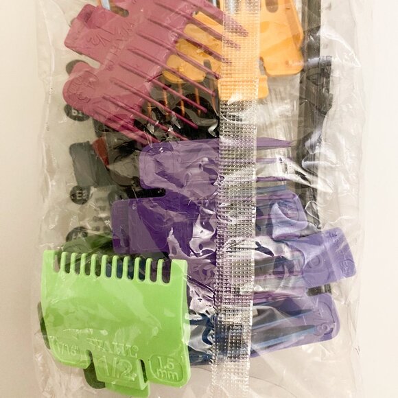 WAHL Color Coded Cutting Guides Kit Includes Blade Oil & Two Brushes NEW - Picture 3 of 11